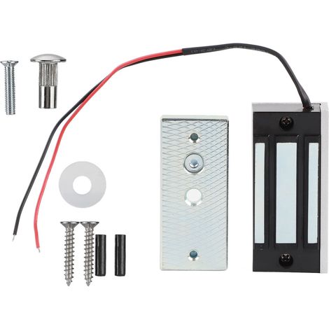 Mini-elektromagnetschloss Dc24v, Elektronische Magnettür, 60-kg-netzteil