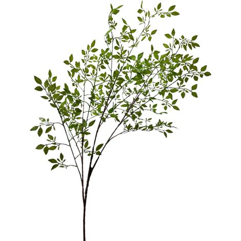 Künstliche Grüne Pflanze, Nantian-bambusseide, Künstliche Pflanzenzweige Aus Kunststoff, Inneneinrichtung, Gartendekoration, Familiendekoration, Blumenarrangement (110 Cm)