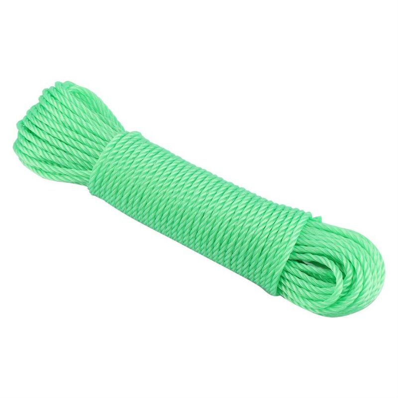Nylon-wäscheleine, 20 M Lange Nylon-wäscheleine Für Garten, Camping Und Outdoor-aktivitäten (grün)