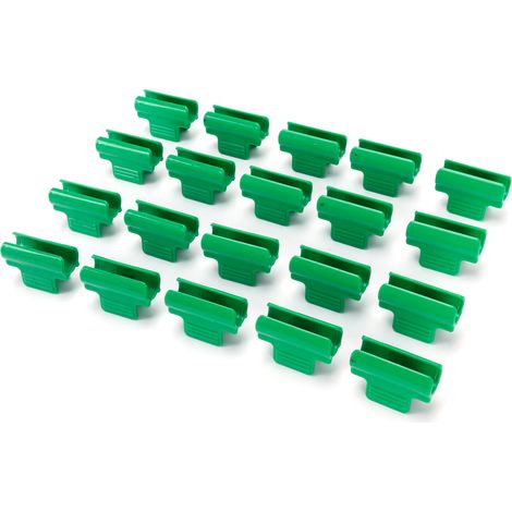 20 Stück Kunststoff-folienclips Für Gewächshaus-pflanzenabdeckungen, Gartenbedarf