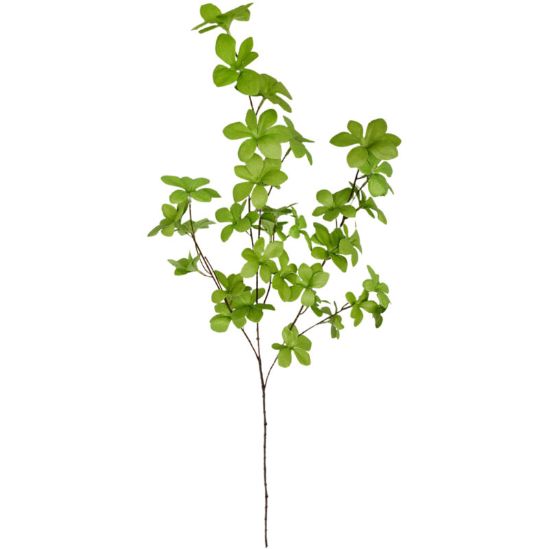 Künstliche Topfpflanzen, Authentische Grüne Zweige Mit 4 Gabeln, Für Große Vasen, Tischdekoration, Gartendekoration (221008lw02-1)