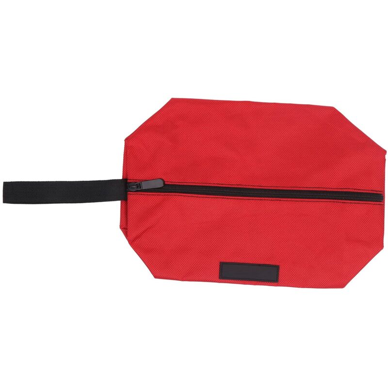 Tragbare Werkzeugtasche, Mehrzweck-werkzeugtasche Aus Dickem 1680d Oxford-gewebe, Elektriker-werkzeugtasche Mit Werkzeughalter Und Organizer (rot)