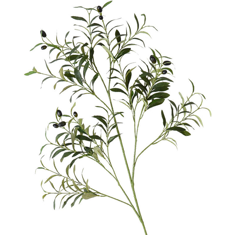 Künstlicher Olivenzweig, Fotorequisiten, Zubehör Für Weihnachtliche Hochzeitsblumenarrangements, Olivenzweig (a)