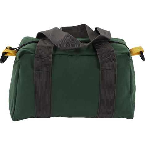 Werkzeugtasche Mit Breiter Öffnung, Wasserdichte, Tragbare Aufbewahrungstasche Aus Canvas Mit Großem Fassungsvermögen Für Techniker (36 Cm/14 Zoll)