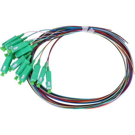 12-adriges Singlemode-glasfaser-pigtailkabel Für Sc-0,9-mm-netzwerkkommunikationssysteme