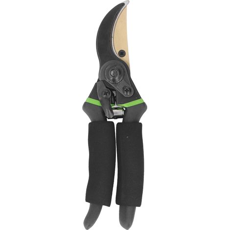 Professionelle Titan-gartenschere, Baumschnitt, 8,6-zoll-handschere, Grün Mit Scheide