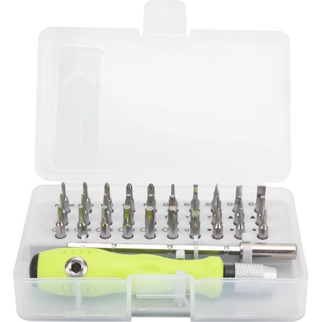 Schraubendreher-bit-set, 32-in-1 Multifunktions-schraubendreher-set, Handwerkzeug, Reparaturwerkzeug-set Mit Aufbewahrungsbox, Für Telefone, Fernseher, Mobiltelefone, Brillen, Vcd-player Usw.