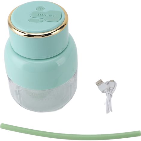 Tragbarer Mixer, 800 Ml Fassungsvermögen, Elektrischer Entsafterbecher, Usb-aufladbare Zitruspresse Für Zuhause, Sport, Büro, Camping, Umweltfreundlich
