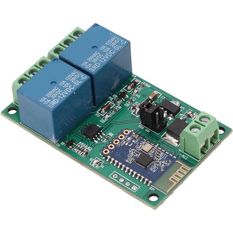 2-kanal-relaismodul, Bluetooth-platine, Fernsteuerungs-app Mit Kontrollleuchte, 12 V Gleichstrom