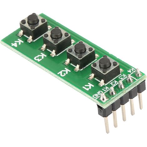 Weit Verbreitetes 4-tasten-drucktastermodul. Hervorragende Leistung. Hohe Kompatibilität Mit Raspberry Pi. Mega2560 Due