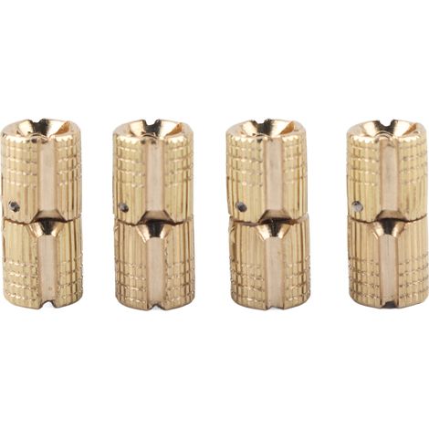 Stück/packung Kupfer-messing-schrank-geschenkbox Mit Verdecktem Fassscharnier, 8 Mm, 180° Öffnungswinkel