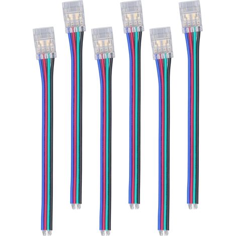 Led-streifenverbinder, Robuste Led-streifenverbinder, 10 Stück