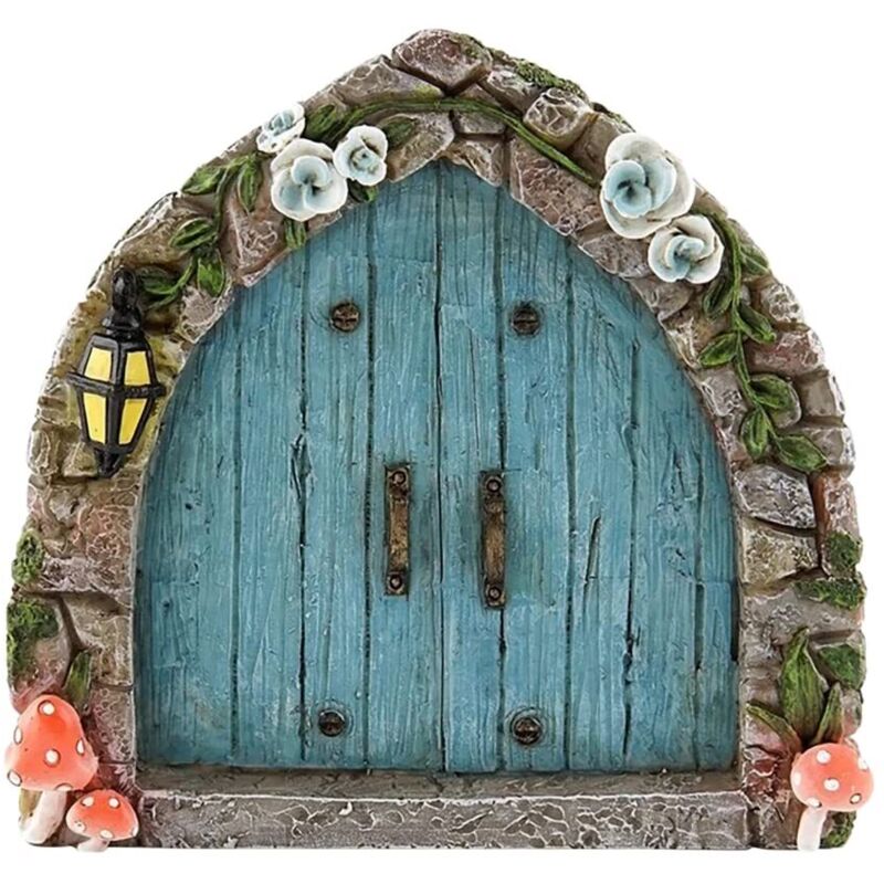Miniatur-feentür, Miniatur-feengarten-accessoires Für Kinderzimmer-wandbäume (3)
