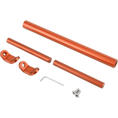 Cnc-gefräste Lenkerverstärkung Aus Aluminiumlegierung (orange)