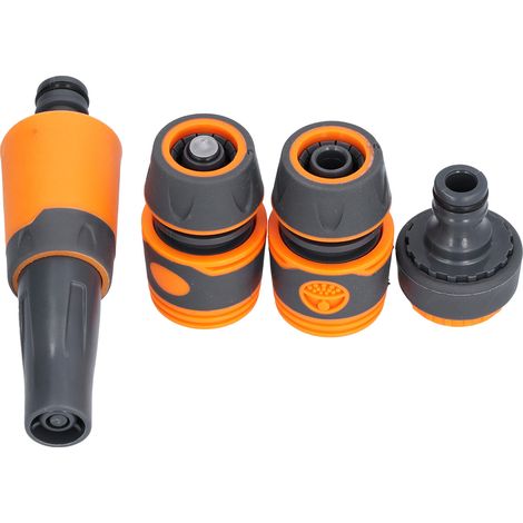 G1/2 Wassersprüher-set, Abs-gartenschlauchdüse Für Garten, Auto, Außenbereich, Haustiere, Bad