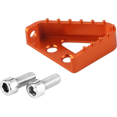 Cnc-gefräste Endkappe Für Hinterradbremspedal Für Rc125/200/390 Oder 690/990 Motorräder – Orange