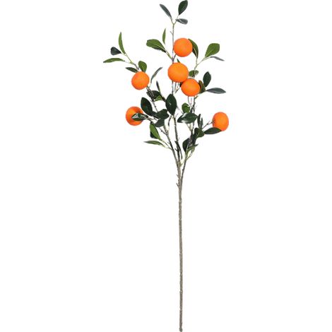 Künstliche Mandarinenzweige, Realistischer Mandarinen-kumquat-strauß, Künstliches Obst Als Dekoration Für Vasen Und Wohnräume (z)