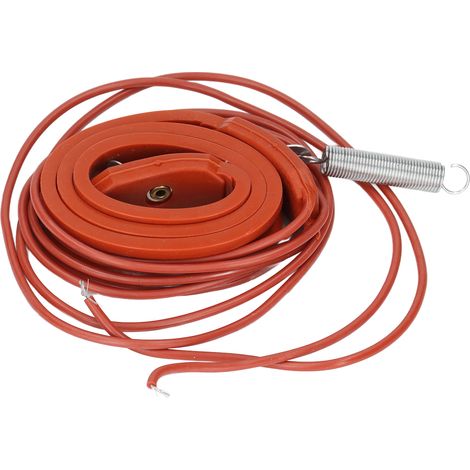 Kurzer, Flexibler, Wasserdichter Elektrischer Heizlüfter Aus Silikonkautschuk Mit Gehäuse, 220 V Wechselstrom, 35 W