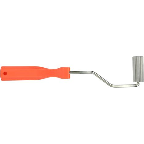 Tragbarer Schaumroller Aus Aluminiumlegierung Und Fiberglas, Leichtgängiges Set Zur Entfernung Von Schaumblasen In Der Badewanne, 21 X 50 Mm / 0,83 X 1,97 Zoll
