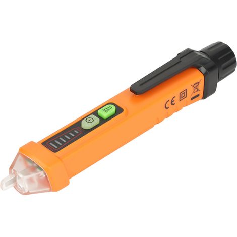 Mit Led-anzeige, Berührungsloser Ac12-1000v-spannungsprüfer, Kunststoffisoliertem Ac- Und Dc-spannungsprüfer, Baskischer Batterie