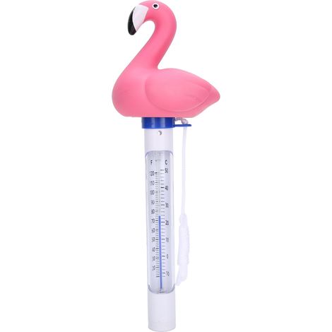 Schwimmendes Pool-thermometer In Tierform Mit Cartoon-motiv, Pool-temperaturmesser Mit Schnur
