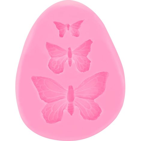 Schmetterlingsförmige Silikon-fondant-schokoladenformen, Dekorationswerkzeug