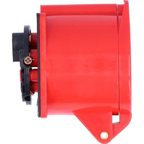 Industrielle Steckdose, 32 A, 220–380 V/240–415 V, 5-polig, 3-phasig, Wasserdicht, Unterputzmontage, Für Industrie Und Landwirtschaft
