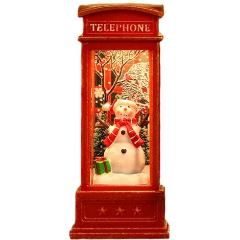 Weihnachtsdekoration, Einfach Zu Bedienende Schneekugellaterne Für Ktv (schneemann)