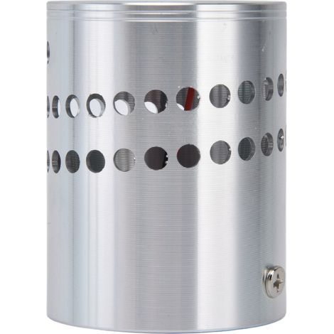 Led-wandleuchte Aus Aluminium Mit Spiralbohrung, Korrosionsbeständig, Dimmbar, 3 W, Rot, Für Veranda Und Wohnzimmer