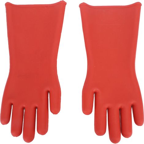 Elektrisch Isolierende Handschuhe, 12-kv-hochspannungshandschuhe Aus Gummi Für Freileitungsmonteure – Antistatische Isolierhandschuhe, Sicherheitshandschuhe