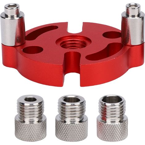 Selbstzentrierende Dübelbohrlehre, Tragbare Bohrhilfe Für Gerade Löcher, Positionierwerkzeug Für Holzverbindungen – 6 Mm, 8 Mm, 10 Mm