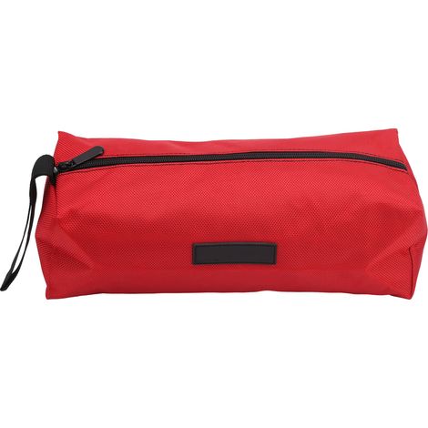 Robuste, Vielseitige Werkzeugtasche Für Elektriker, Tragbar, Wasserdicht, 1680d Oxford-gewebe, Groß (rot)