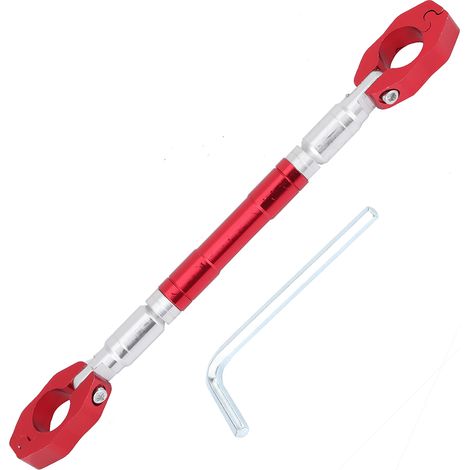 Universeller, Verstellbarer Motorrad-balance-kreuzlenker Aus Roter Aluminiumlegierung