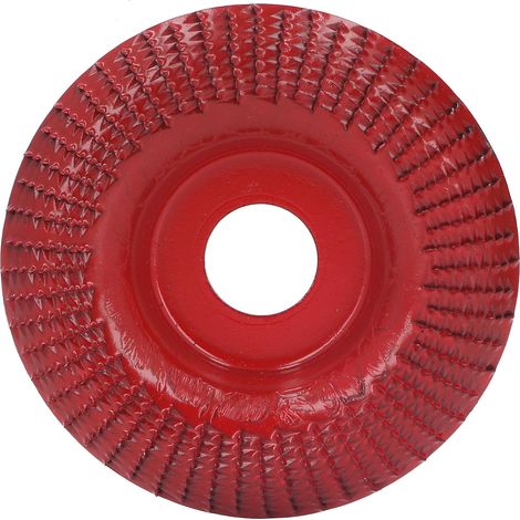 Holzschnitzscheibe, Schleifscheibe Aus Edelstahl, 22-mm-winkelschleifer, Rot