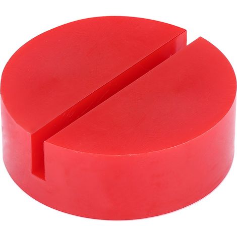 Roter Universal-gummipad-adapter Für Wagenheber Mit Geteiltem Rahmen