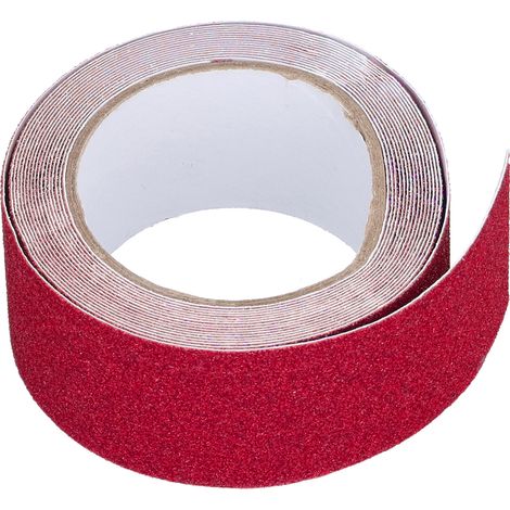 Rutschfestes, Rutschfestes Klebeband Für Den Außenbereich, Rutschfeste Sicherheitsklebestreifen, 5 Meter Lang, Rot
