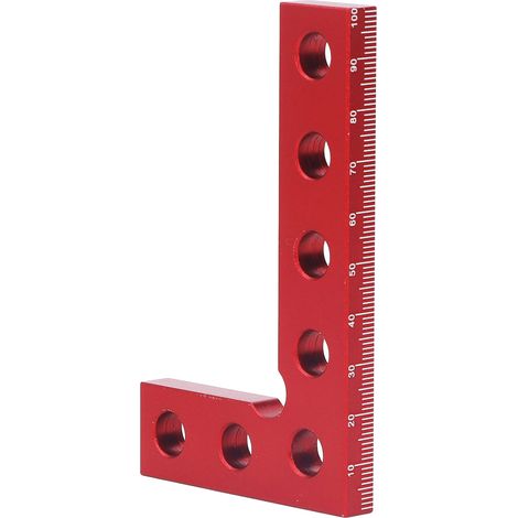 Mini-vierkant-zentrierwerkzeug, Schnelle 90-grad-messung, Lineal Aus Aluminiumlegierung Für Schreiner Und Maschinisten