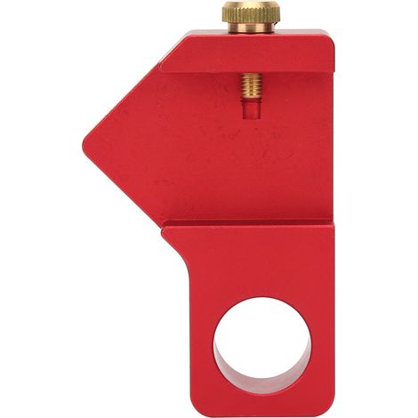 Holzbearbeitungslineal, Positionierhilfe, Effizienter Markierungshalter, Messwerkzeug Für Schreiner, Befestigungsblock Für Holzbearbeitungslineale Aus Aluminiumlegierung