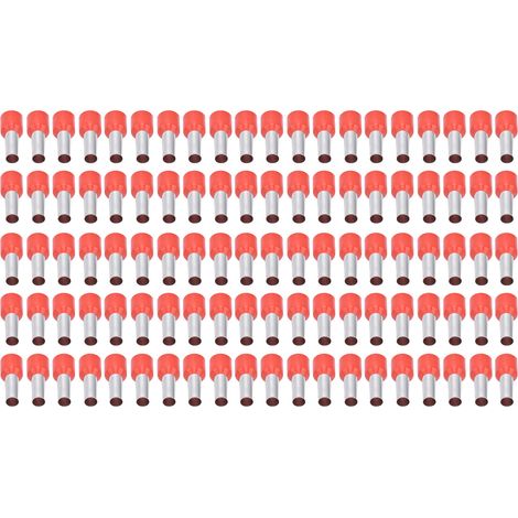 Kupfer-crimpverbinder Für 8 Awg-elektrokabel, 100 Stück, E10-12 Isolierte Rundrohrklemme