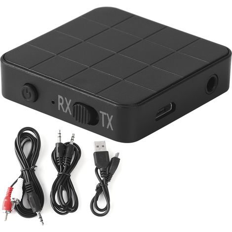 Bluetooth 5.0 2-in-1 Audio-empfänger Stereo-musik-transmitter-adapter Für Auto, Tv Und Pc