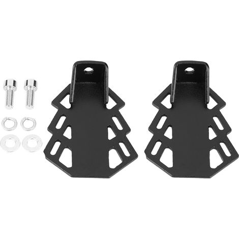 Rutschfeste Hinterrad-fußrasten Aus Eisen Für Mountainbikes, 2 Stück, Fußrasten Mit 5-mm-löchern