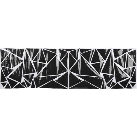 Dreieckige Autoaufkleber, Universell, 200 X 60 Cm, Diy-karosserieaufkleber, Geeignet Für Suvs Und Lkws, Schwarz
