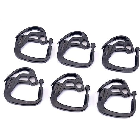 100er-packung Schattierungsnetzhaken, Kunststoff-aufhängeclips, Segel-befestigungsset, Zubehör, Ösen Für Gewächshaus-schattierungsgewebe, Netze, Maschen