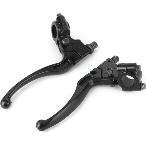 Paar Universelle Motorradkupplungshebel Und Trommelbremshebel Für Dirtbikes Und Atvs Mit 22-mm-lenker