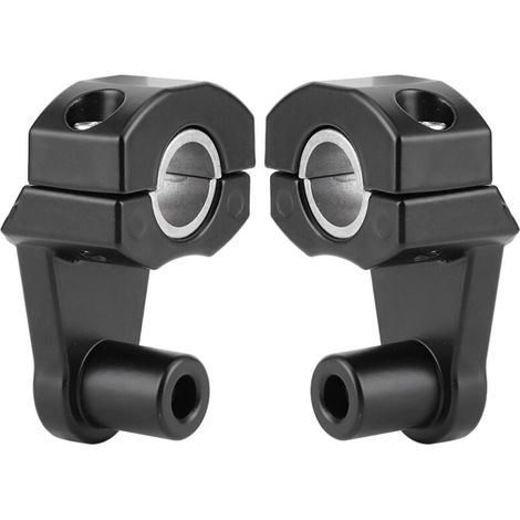 Stück 22 Mm/28 Mm Universelle Schwenkbare Motorradlenker-erhöhungsklammer Aus Cnc-gefrästem Aluminium