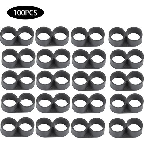 100 Stück Tropfbewässerungsschlauch-endkappen, 20 Mm Gartenbewässerungszubehör