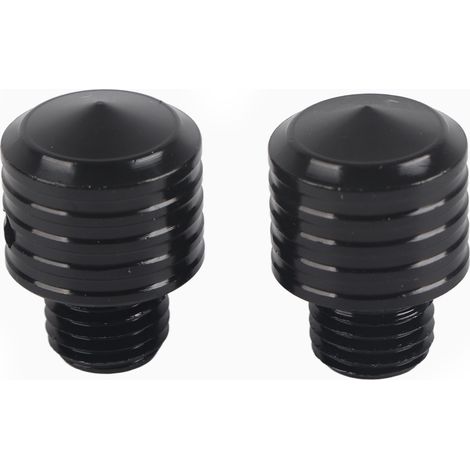 Universelle Motorrad-rückspiegel-gewindebolzen-adapterschraube M10 1,25 (schwarz)