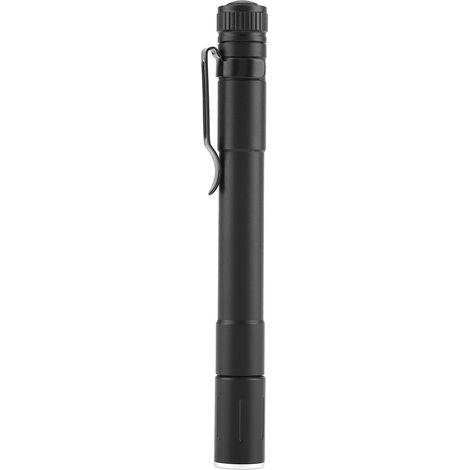 Hochleistungsfähige Led-taschenlampe Aus Aluminiumlegierung Für Outdoor-camping, 3-stufige Leuchtstärke, Schwarz