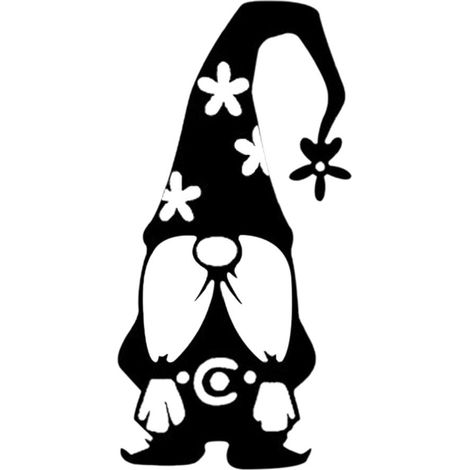 Metallene Gartenfiguren, Kunstvolle Eisendekoration Für Den Außenbereich, Niedliche Stehende Kobold-silhouette Für Haus, Garten, Hof Und Außendekoration