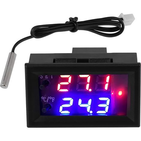 Mikrocomputer-thermostat, Digitaler 12-v-gleichstromthermostat, Universeller Digitaler Temperaturregler Mit Sensor, Temperaturregler